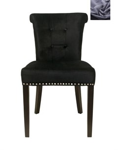 Интерьерный стул utra dark grey серый 49x88x56 см Mak-interior