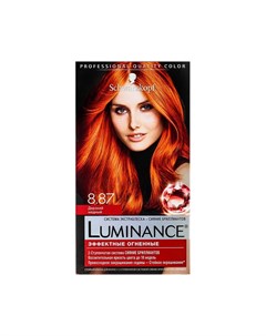 Стойкая краска для волос 8 87 Дерзкий Медный Luminance