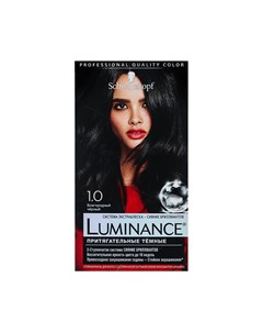 Стойкая краска для волос 1 0 Благородный черный Luminance