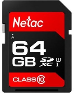 Флеш накопитель Карта памяти P600 Standard SD 64GB Retail version Netac