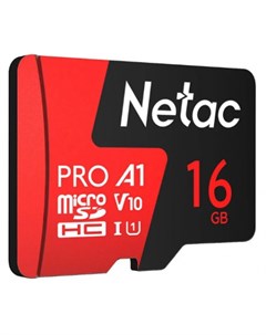 Флеш накопитель Карта памяти MicroSD P500 Extreme Pro 16GB Retail version card only Netac