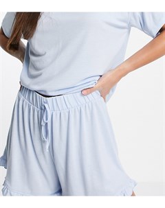 Голубые пижамные шорты Vero moda tall