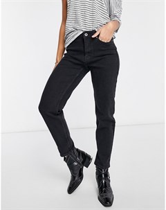 Черные узкие прямые джинсы Erica Only