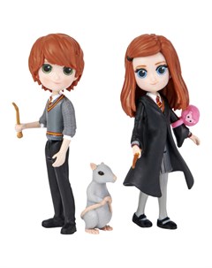 Набор коллекционных кукол Рон и Джинни 7 см Wizarding world