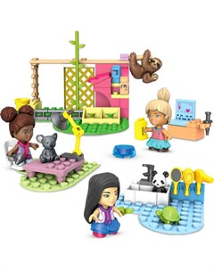 Конструктор Набор игровой Barbie Салон для животных Mega construx