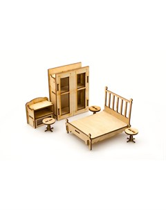 Мебель для кукол Спальня Теремок