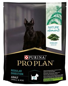 Сухой корм для собак Nature Elements с ягненком для мелких пород 0 7 кг Purina pro plan