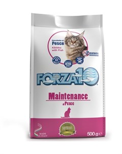 Сухой корм Forza 10 Cat Maintenance с рыбой для кошек 500 г Рыба Forza10