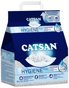 Наполнитель Hygiene впитывающий песочный для кошек 10 л 4 9 кг Catsan