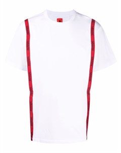 Полосатая футболка с круглым вырезом Ferrari