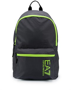 Рюкзак с контрастной отделкой и логотипом Ea7 emporio armani