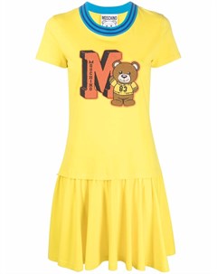 Платье Teddy Bear из органического хлопка Moschino