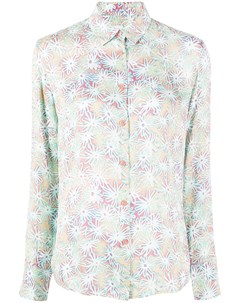 Рубашка с цветочным принтом Ps paul smith