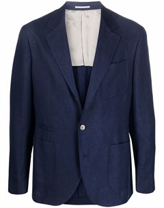Льняной пиджак Brunello cucinelli
