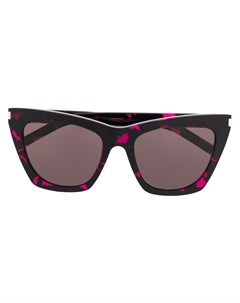 Солнцезащитные очки в оправе кошачий глаз Saint laurent eyewear