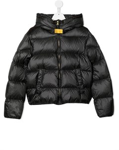 Пуховик на молнии с капюшоном Parajumpers kids