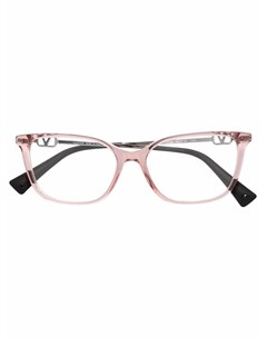 Солнцезащитные очки в квадратной оправе с логотипом Valentino eyewear