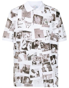 Рубашка поло с фотопринтом из коллаборации с Polaroid Lacoste