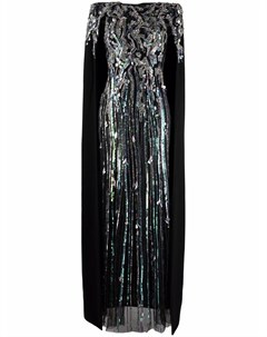 Платье кейп Christina с кристаллами Jenny packham