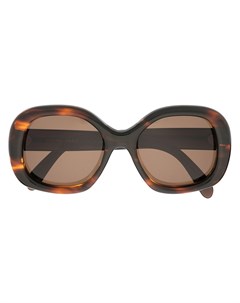 Солнцезащитные очки в массивной оправе Céline eyewear