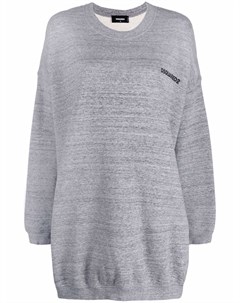 Платье свитер с логотипом Dsquared2