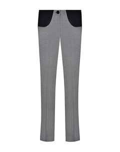 Серые брюки с эластичными вставками Dan maralex