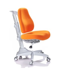 Кресло Match Y 528 KY grey base основание серое обивка оранжевая однотонная Mealux