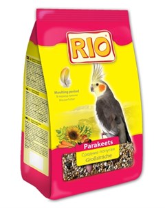 Сухой корм для птиц для средних попугаев в период линьки 0 5 кг Rio