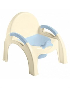 Горшок стульчик детский светло голубой Пластишка