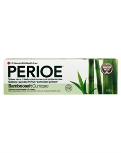 Зубная паста Bamboosalt Gumcare для профилактики проблем с деснами 120 г Perioe