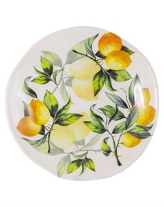 Тарелка обеденная Лимоны d 29 см Julia vysotskaya