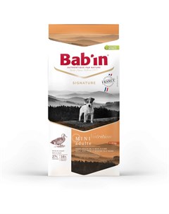Сухой корм Babin Signature Mini Adulte для взрослых собак мелких пород 3 кг Утка свинина Bab'in