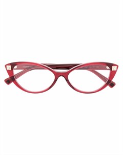 Очки в оправе кошачий глаз Valentino eyewear