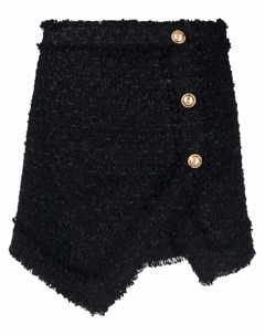Твидовая мини юбка Balmain
