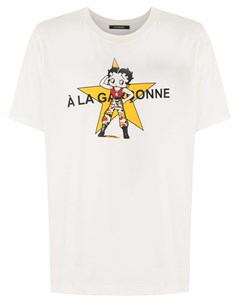 Базовая футболка Betty Boop Star À la garçonne