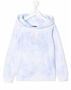 Худи с принтом тай дай Ralph lauren kids