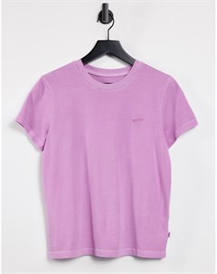Фиолетовая футболка с круглым вырезом Vista View Vans