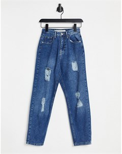 Прямые джинсы в винтажном стиле с рваной отделкой Stace Brave soul