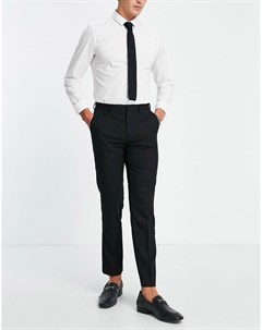 Узкие эластичные брюки черного цвета Burton Essential Burton menswear