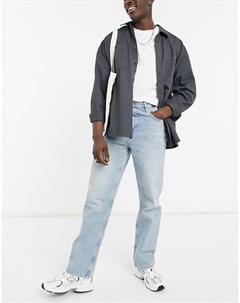 Свободные выбеленные джинсы винтажного светлого цвета Asos design
