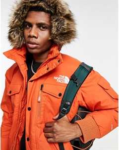 Оранжевая куртка из переработанного материала Gotham The north face