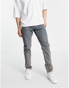 Эластичные узкие джинсы грязно выбеленного цвета Asos design