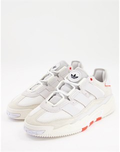 Белые кроссовки Niteball Adidas originals