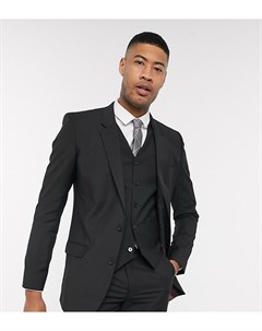 Черный приталенный пиджак Tall Asos design