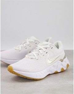 Белые кроссовки Renew Ride 2 Nike running