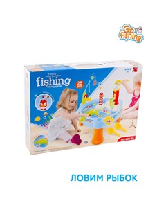 Игровой набор Большая рыбалка у маяка 23 элемента свет музыка Beibe toys