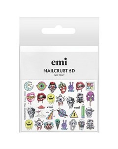 Слайдер дизайн Nailcrust 5D Glass 32 Crazy Emi