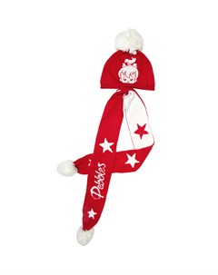 Комплект шапка шарф для маленькой девочки 44 Original marines