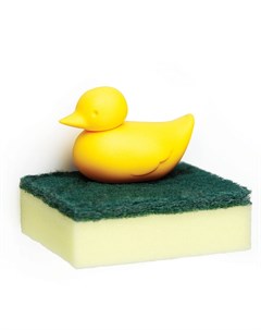 Держатель для губки Duck жёлтый Qualy