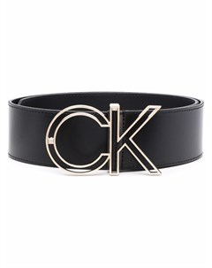 Ремень с пряжкой логотипом Calvin klein